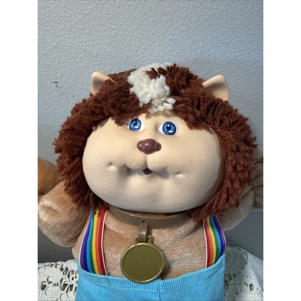 Vintage Cabbage Patch Kids KOOSAS Dog w/ Blue Eyes 1984